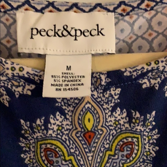 Peck&Peck Casual 3/4 sleeve blouse - Picture 2 of 3